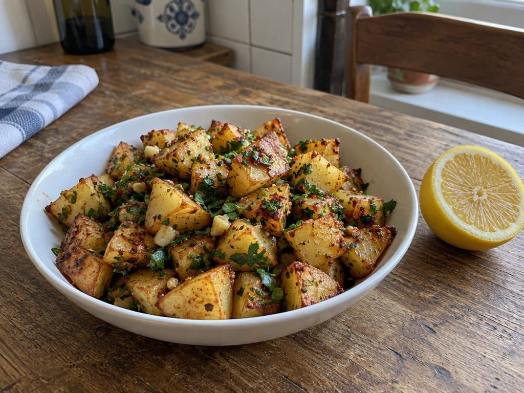 Lebanese Batata Harra (Spicy Potatoes)