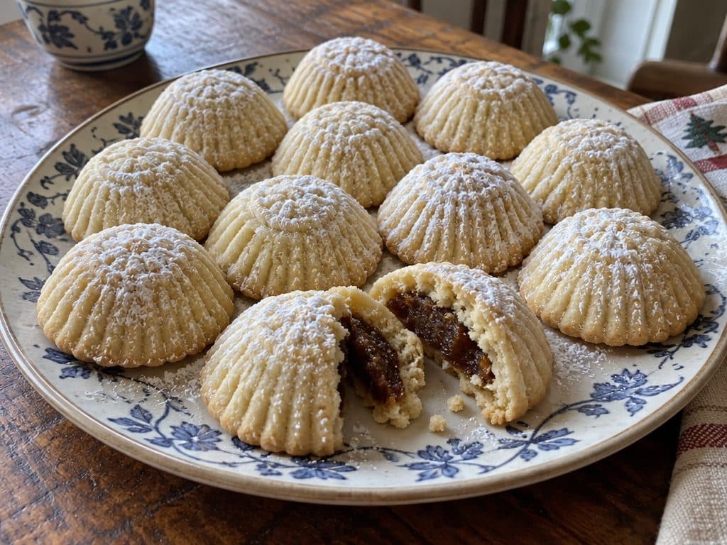 Date Maamoul (Semolina Cookies Filled with Dates)