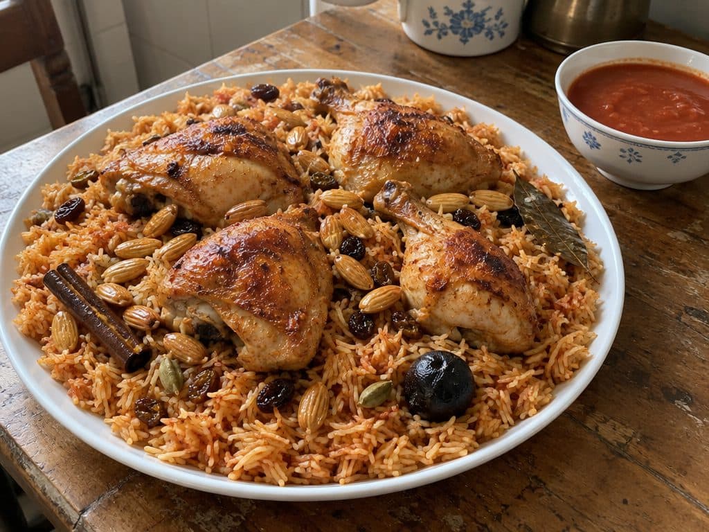 كبسة فراخ