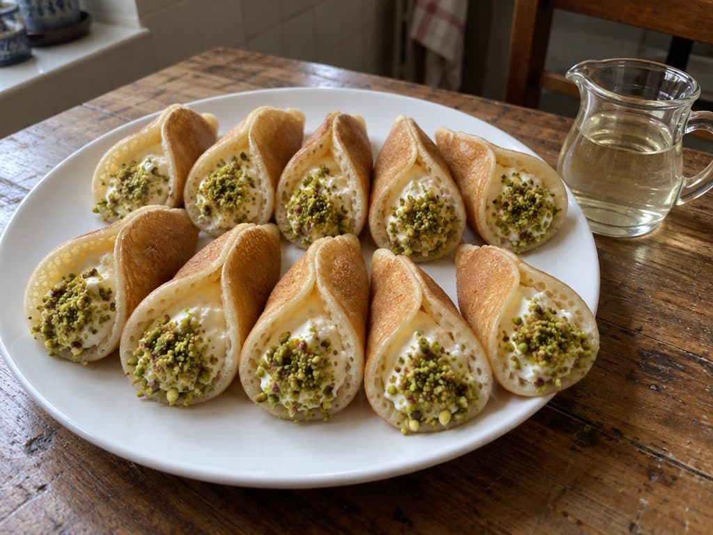 قطايف بالقشطة