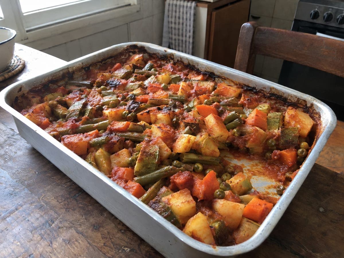 Egyptian Torly (Baked Mixed Vegetables)