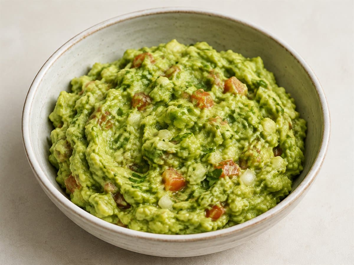 Chunky Molcajete Guacamole