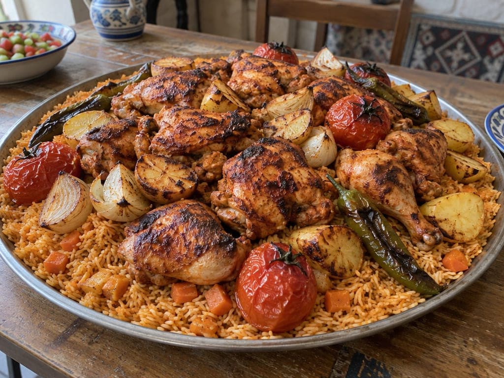 زرب أردني بالفرن