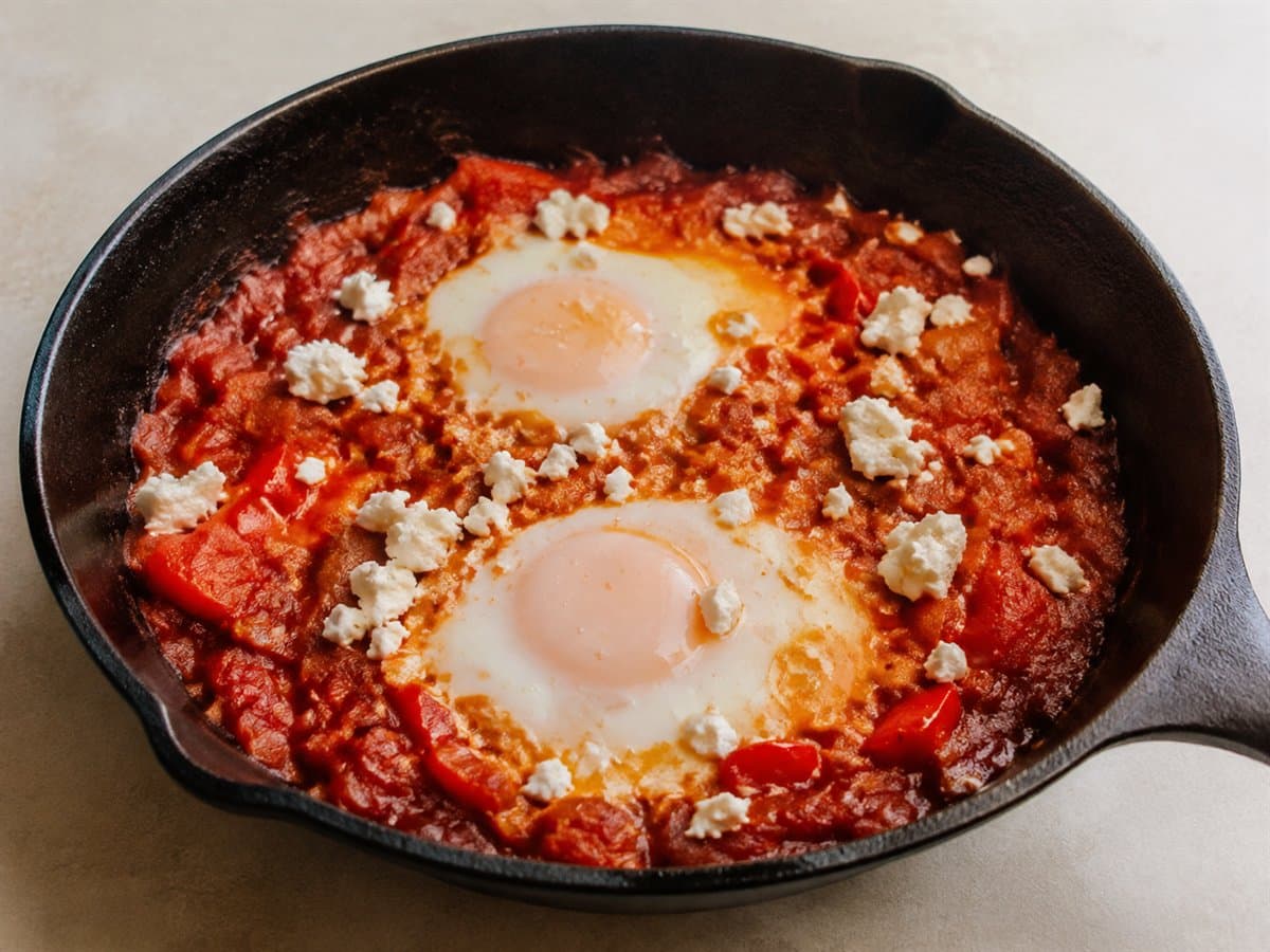 North African Shakshuka with Feta