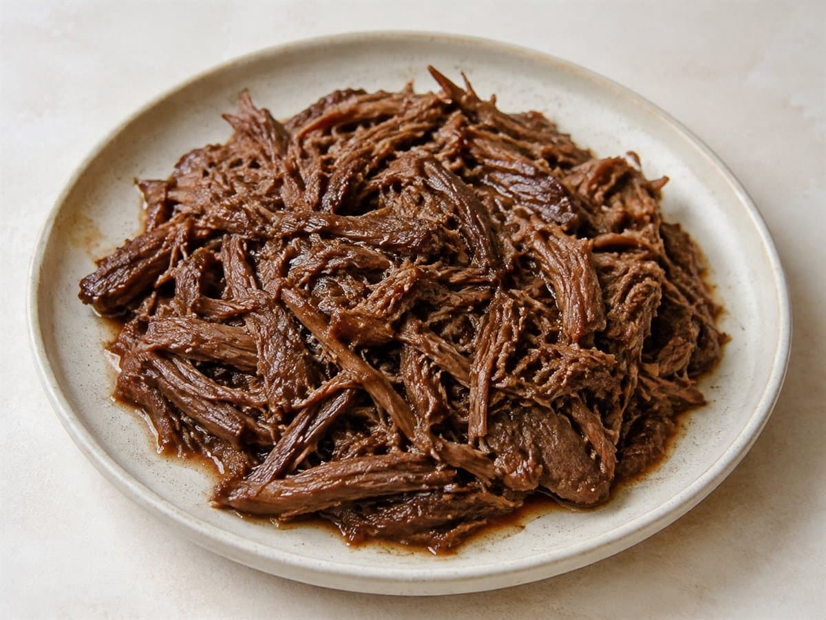 Slow-Braised BBQ Pulled Beef