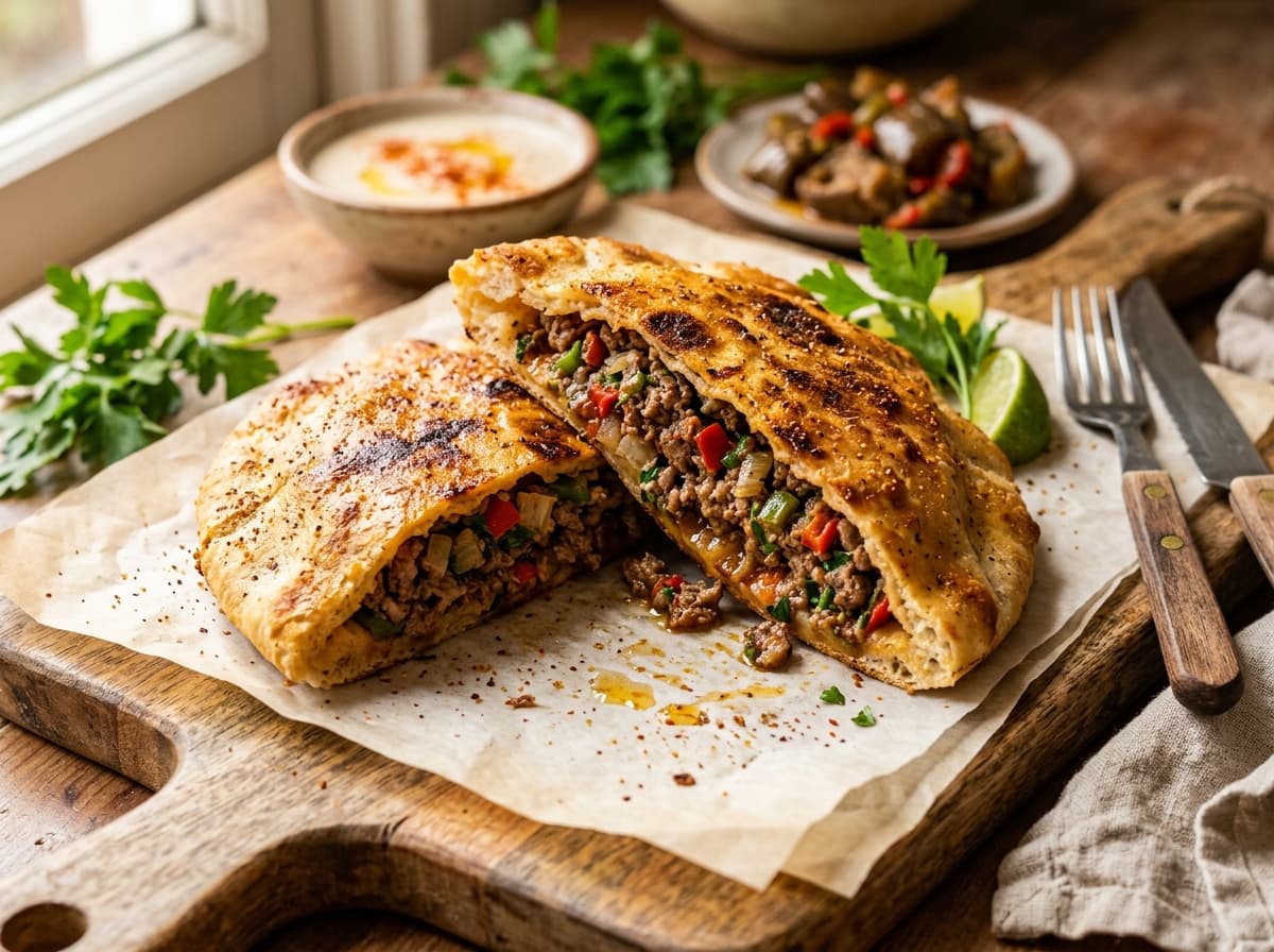 Egyptian Crispy Hawawshi
